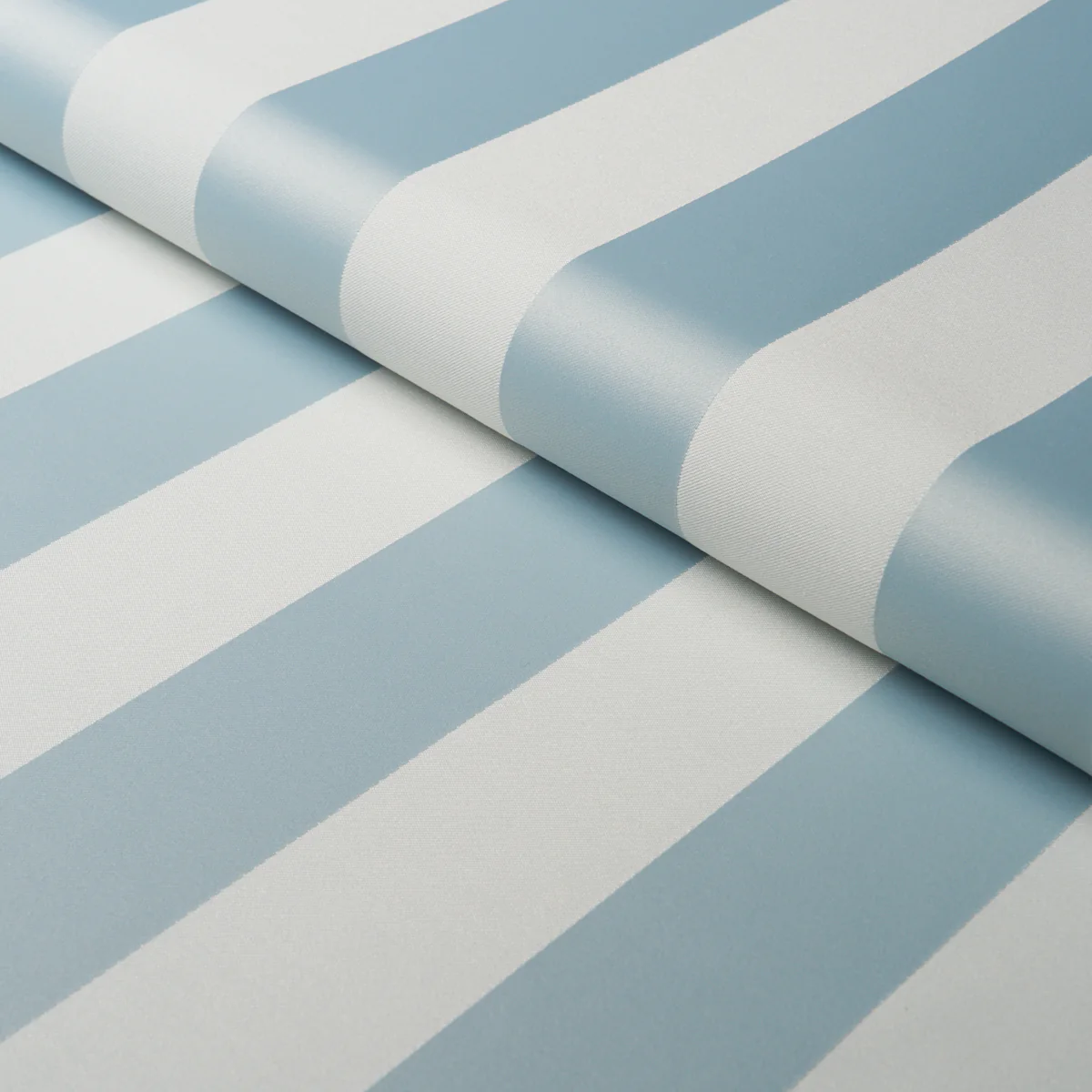 85744 | Roosevelt Awning Stripe, Robin'S Egg - Schumacher Fabric - Image 4