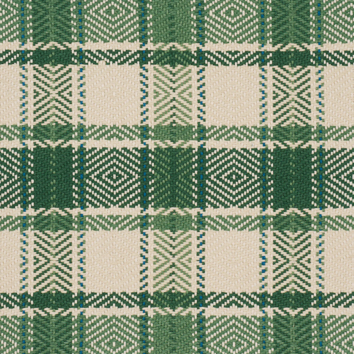 85992 | Heidi Plaid, Leaf - Schumacher Fabric - Image 3