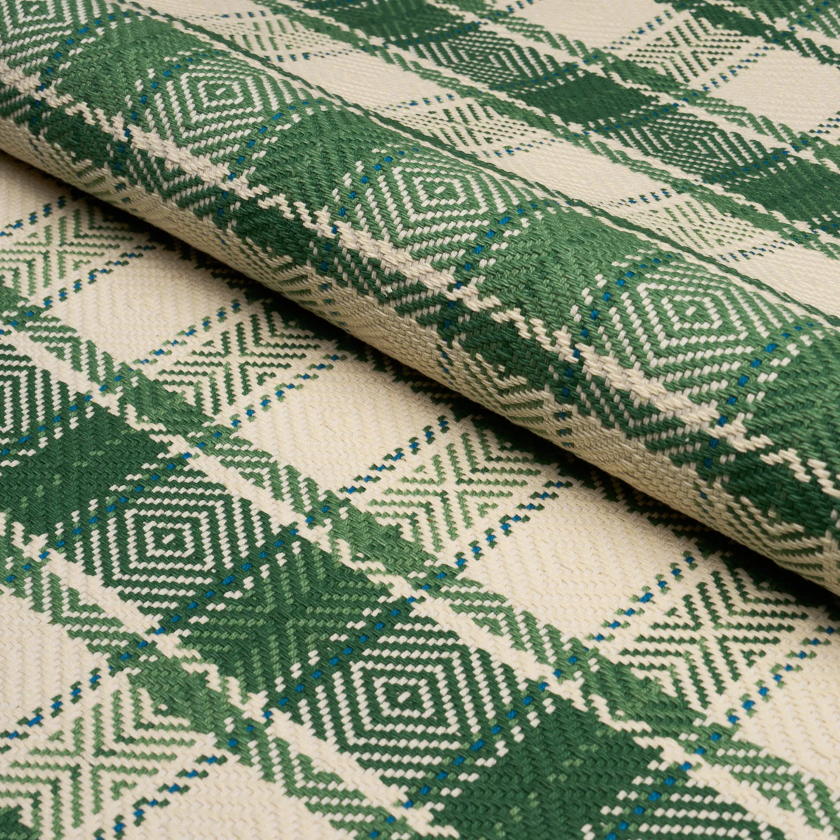 85992 | Heidi Plaid, Leaf - Schumacher Fabric - Image 4