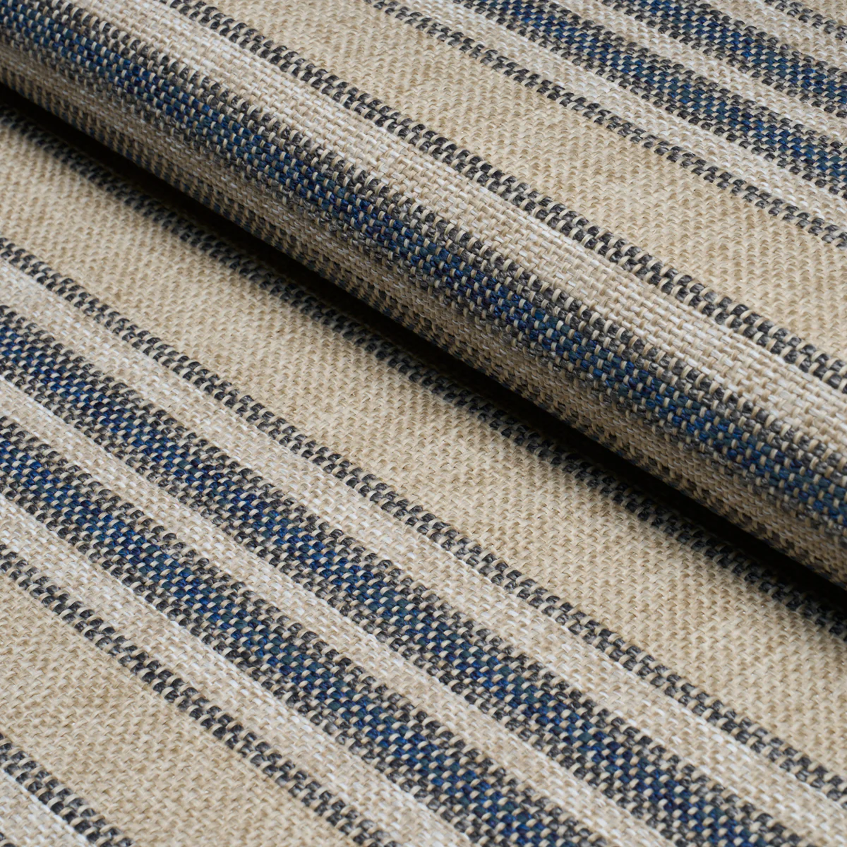 86032 | Even Keel Outdoor Stripe, Navy - Schumacher Fabric - Image 4