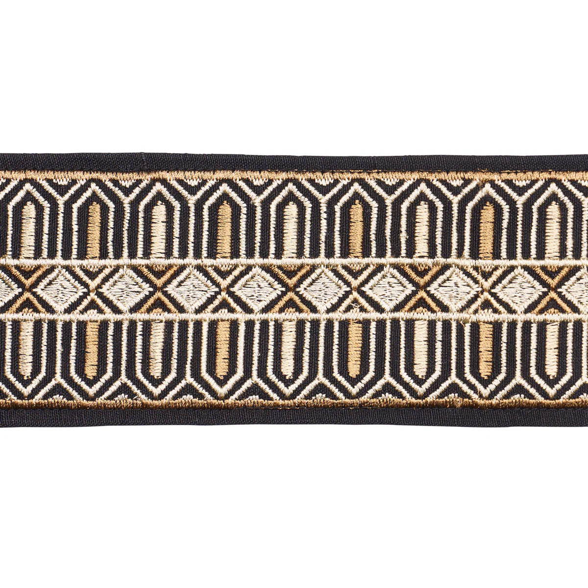 86141 | Elisabetta Tape, Caramel - Schumacher Trim