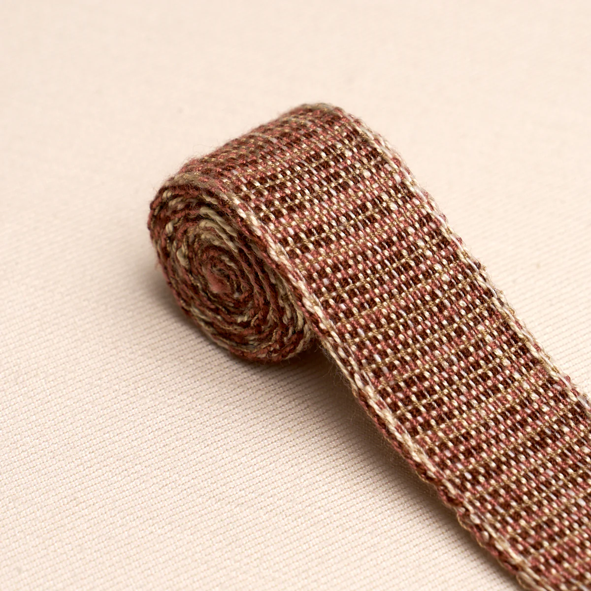 86204 | Tweed Tape Narrow, Brown - Schumacher Trim - Image 3