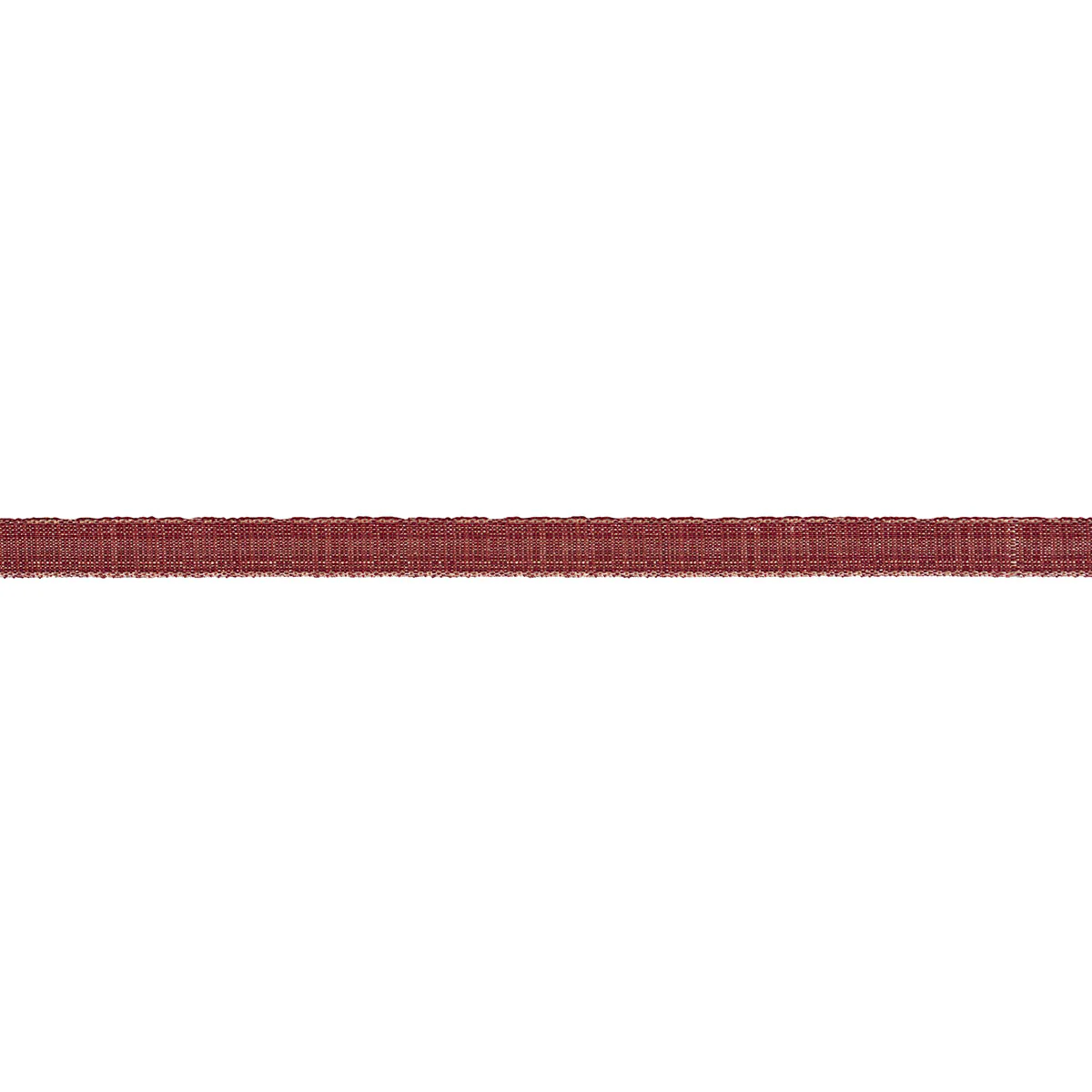 86205 | Tweed Tape Narrow, Red - Schumacher Trim - Image 2