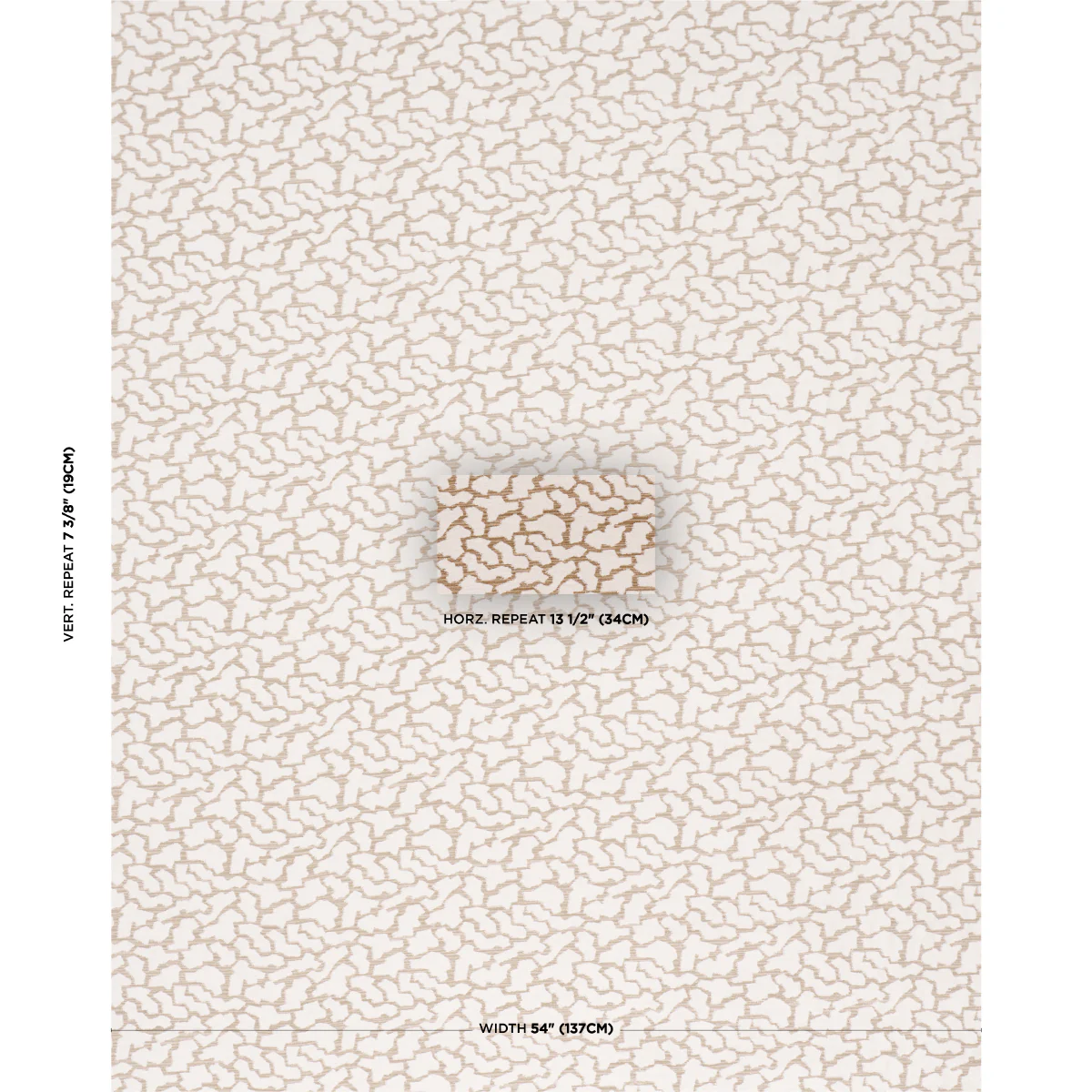 86430 | Anibal Performance, Ivory - Schumacher Fabric - Image 2