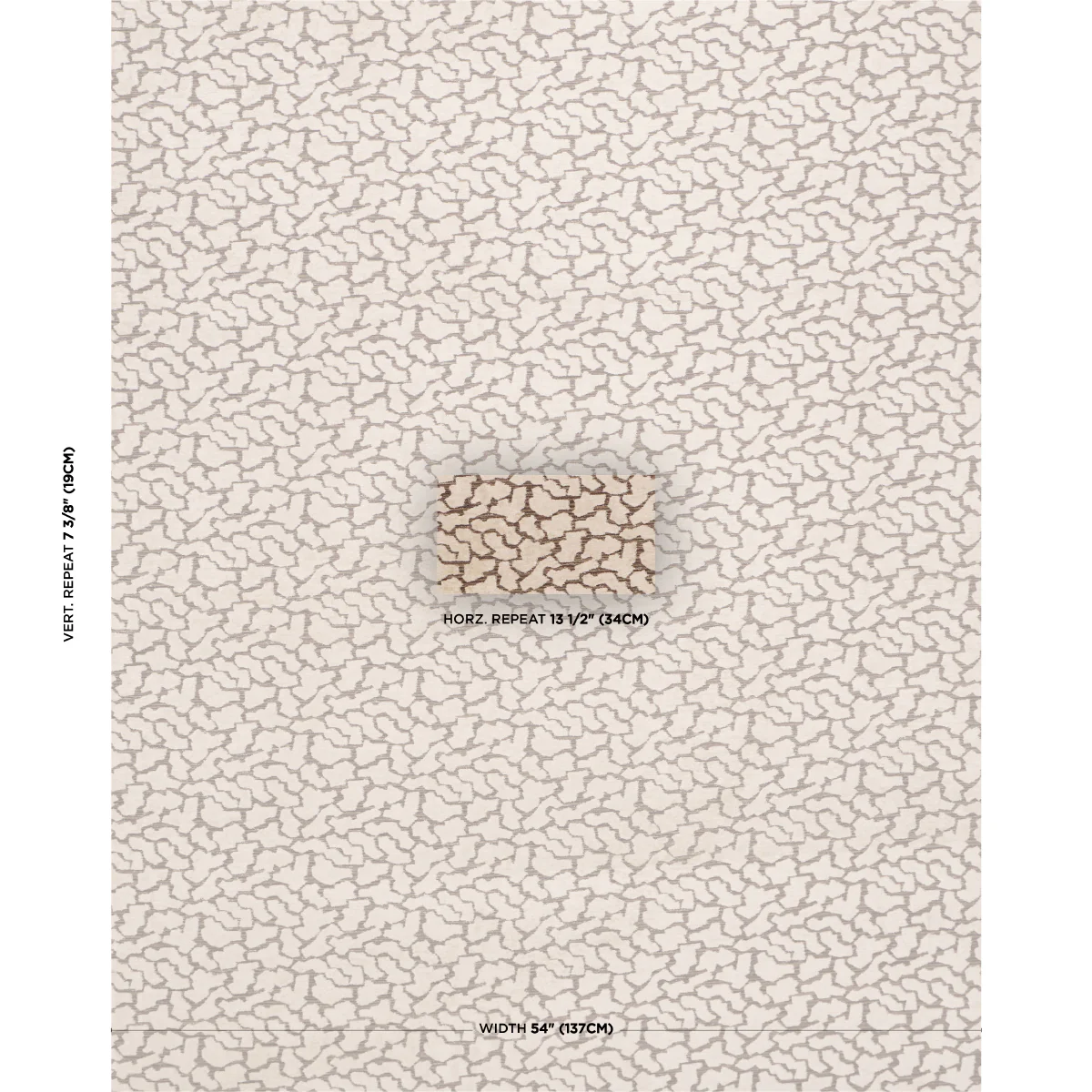86431 | Anibal Performance, Stone - Schumacher Fabric - Image 2