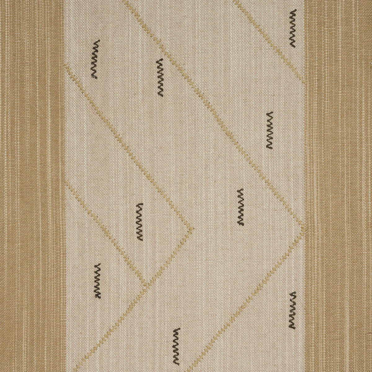 86700 | Kapanga Embroidery, Oat - Schumacher Fabric - Image 4