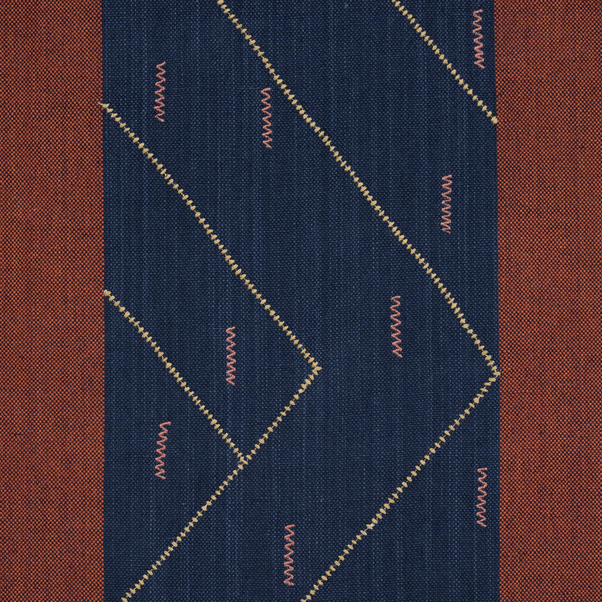 86702 | Kapanga Embroidery, Indigo - Schumacher Fabric - Image 4