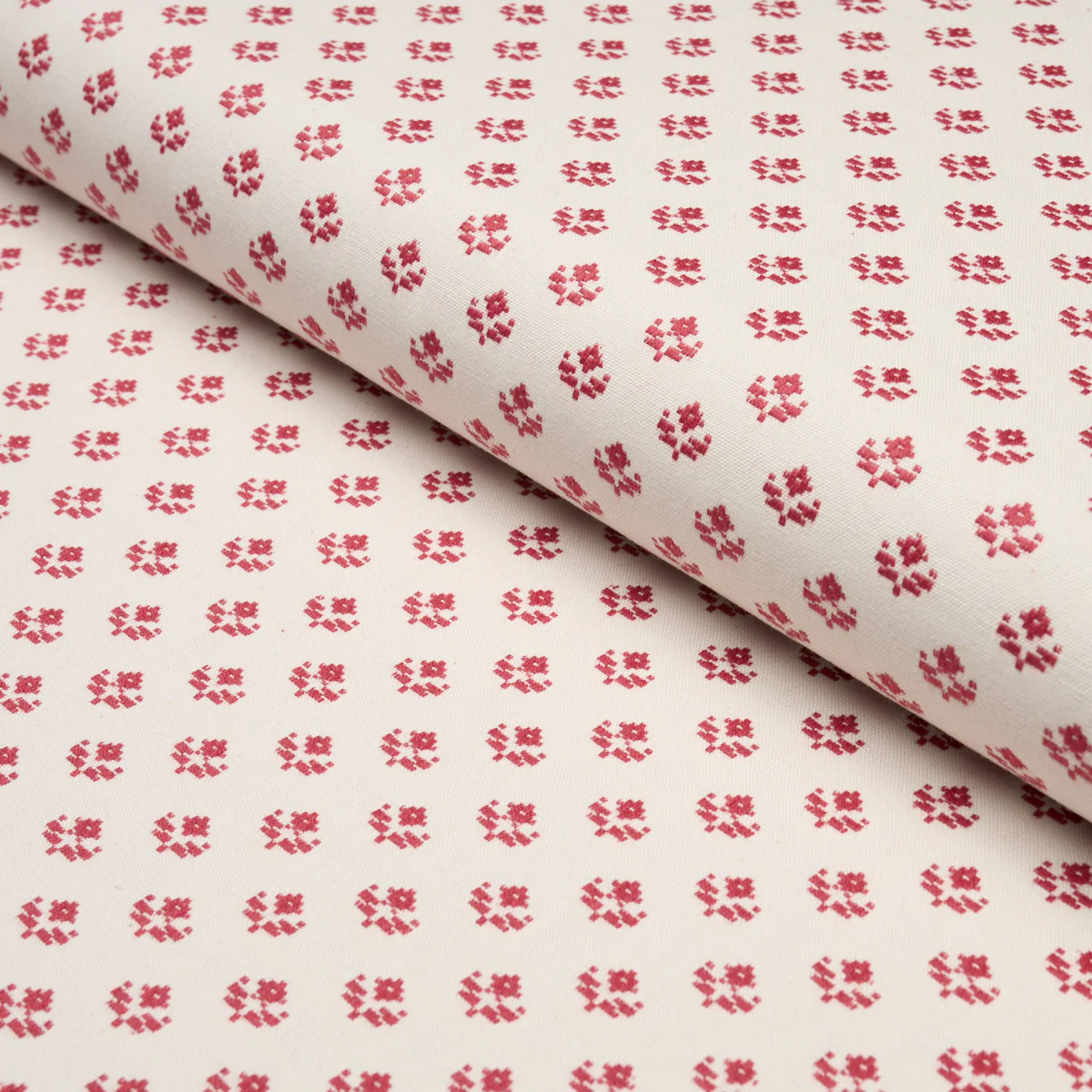 87112 | Robyn, Red - Schumacher Fabric - Image 4