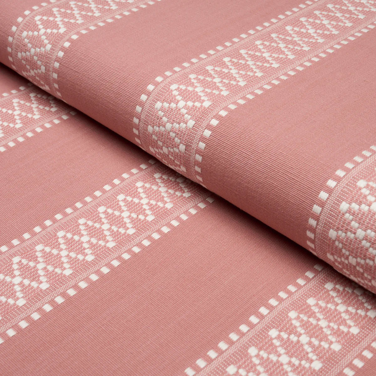 87201 | Shannon Stripe, Pink - Schumacher Fabric - Image 4