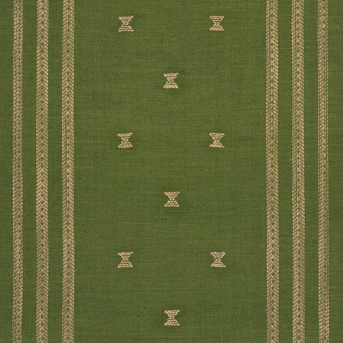87251 | Imara Stripe, Green - Schumacher Fabric - Image 3