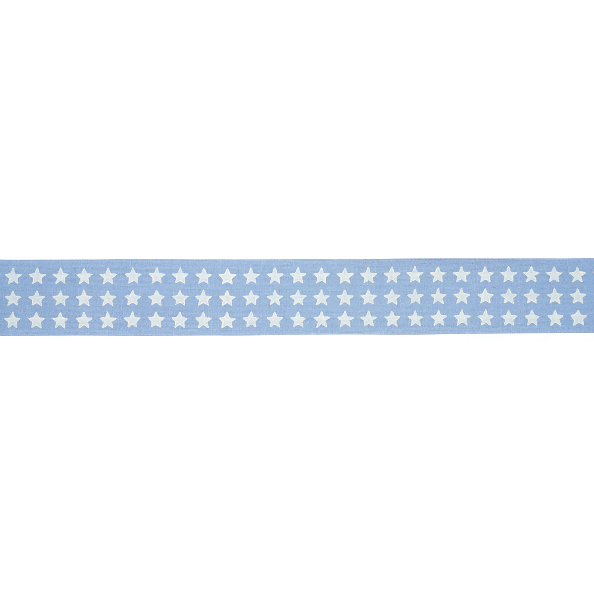 87560 | Astra Block Print Tape, Sky - Schumacher Trim - Image 2