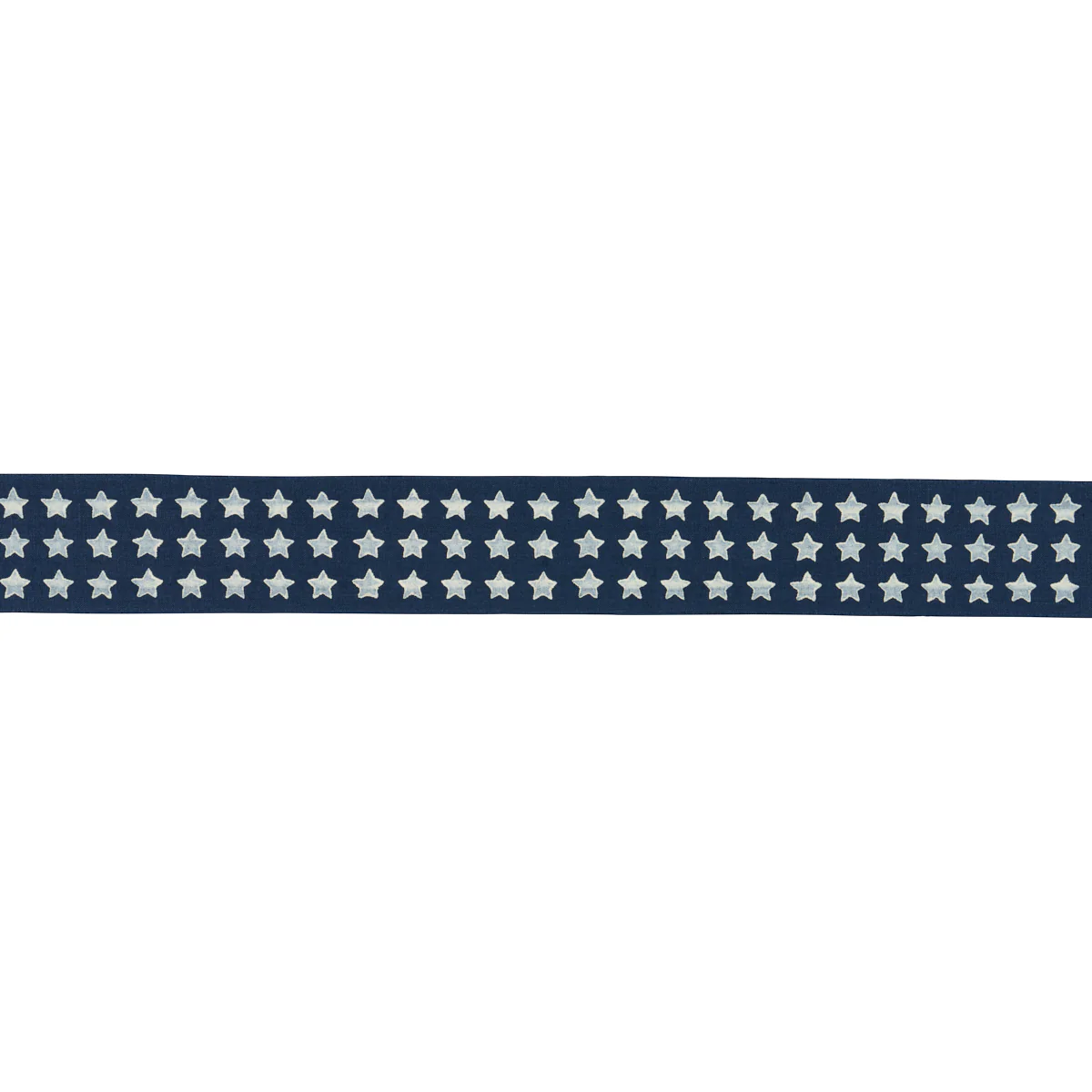 87563 | Astra Block Print Tape, Navy - Schumacher Trim - Image 2
