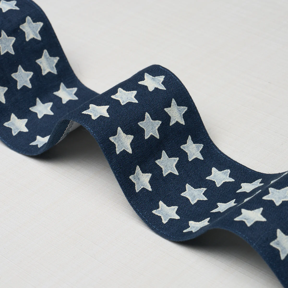 87563 | Astra Block Print Tape, Navy - Schumacher Trim - Image 3