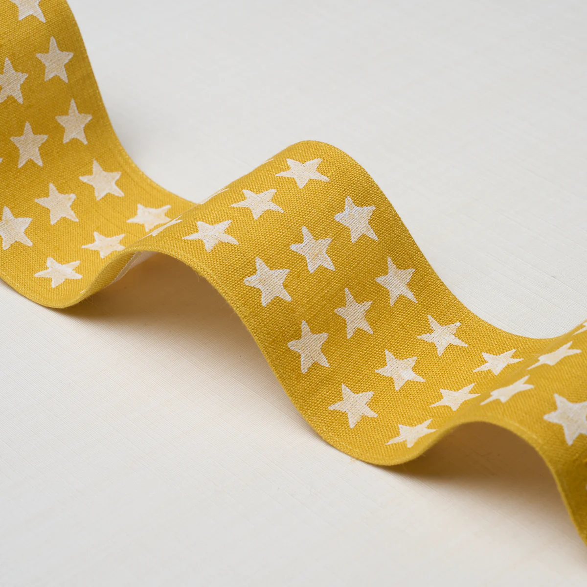87564 | Astra Block Print Tape, Yellow - Schumacher Trim - Image 3