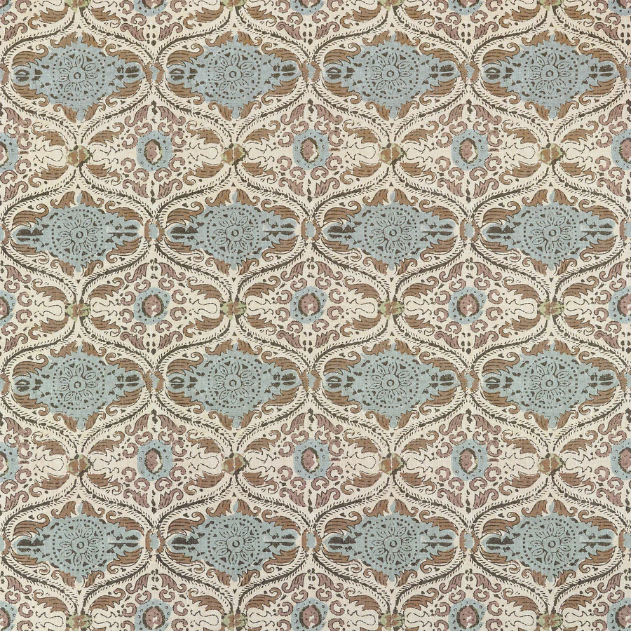 Af10754 | Cecilia, Gold And Sage - Anna French Fabric