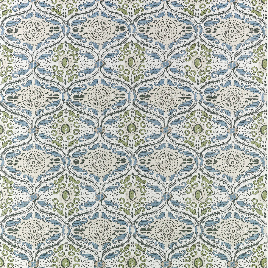 Af10756 | Cecilia, Blue And Green - Anna French Fabric