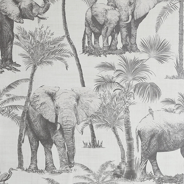 AH296700 | Arthouse, Adelia Neutral Elephant Grove - Brewster Wallpaper