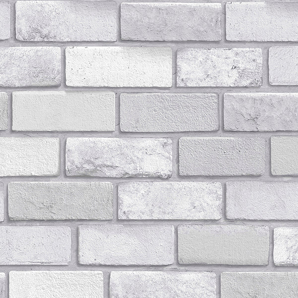 AH669401 | Arthouse, Truman Dove Brick - Brewster Wallpaper