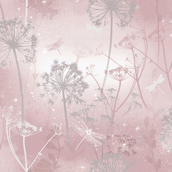 AH692305 | Arthouse, Lena Pink Floral - Brewster Wallpaper