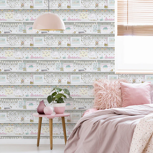 AH696004 | Arthouse, Bonnie Multicolor Memento - Brewster Wallpaper - Image 2