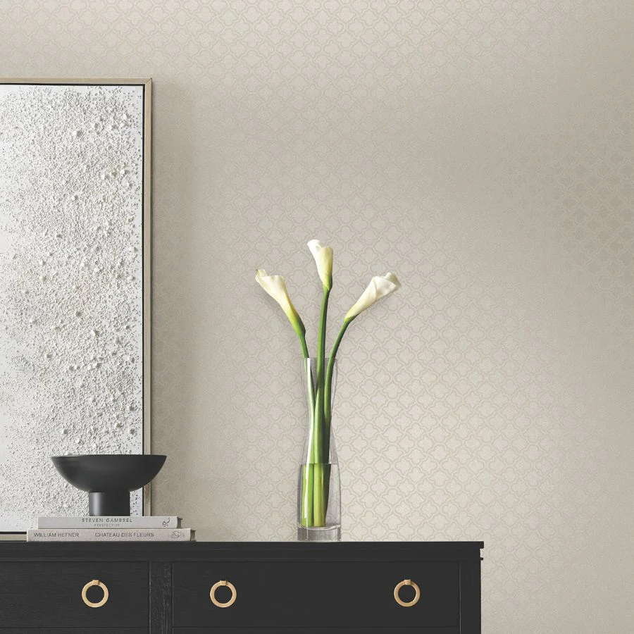 Df3337 | Decadence Ii, Uptown Glam Beige - Candice Olson Wallpaper - Image 3