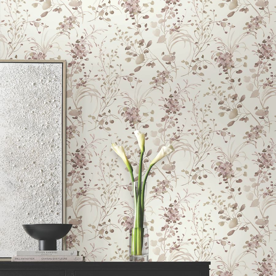 Df3345 | Decadence Ii, Spring Whispers Soft Blush - Candice Olson Wallpaper - Image 3