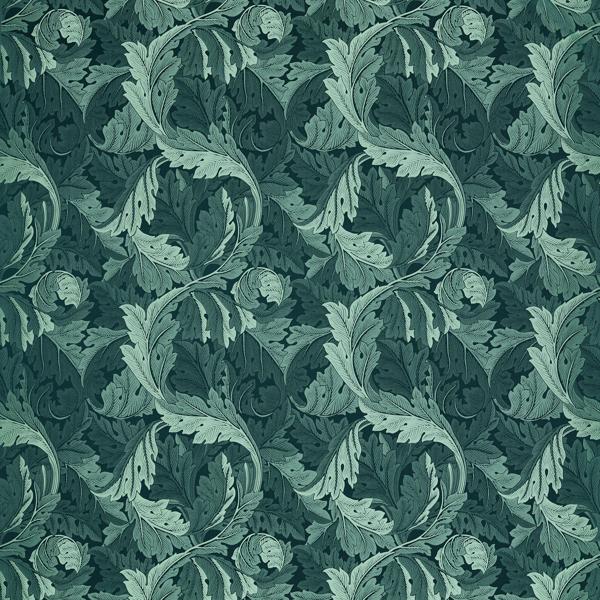 F1740/06.Cac.0 | Acanthus Jacquard, William Morris Weaves - Clarke And Clarke Fabric