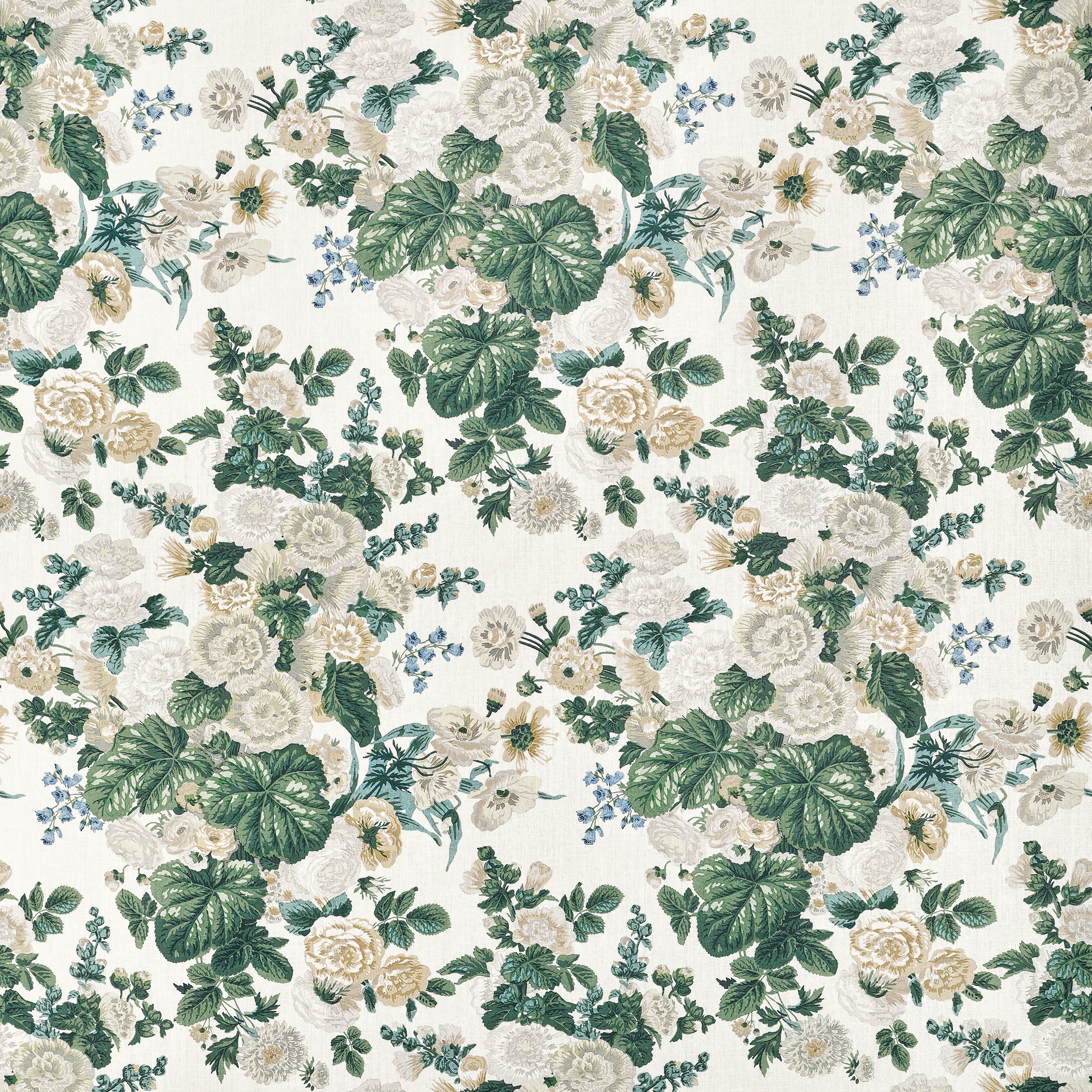 F910510 | Boxwood Fabric Book, Hidcote, White - Thibaut Fabric