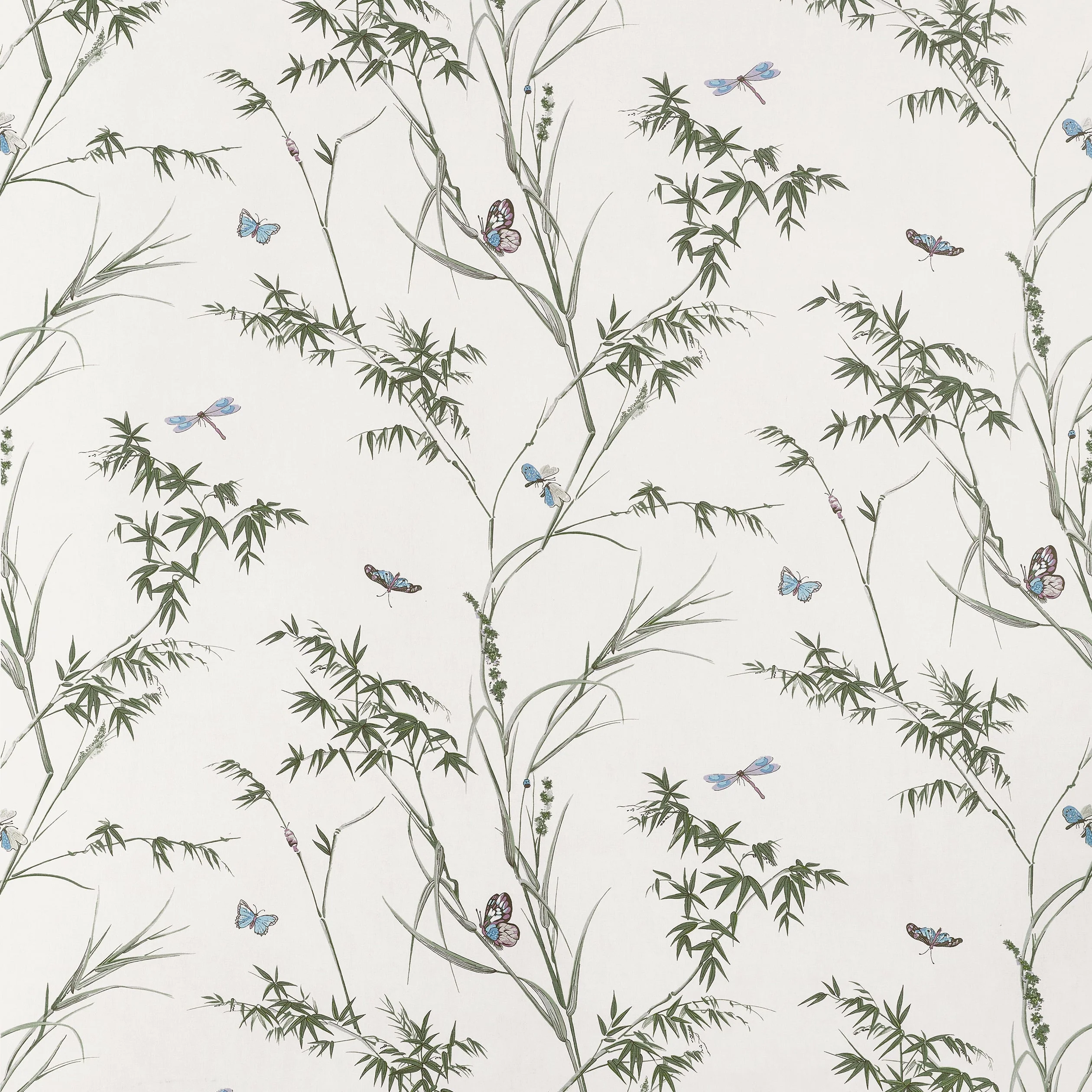 F910526 | Boxwood Fabric Book, Virginia, Beige and Sage - Thibaut Fabric
