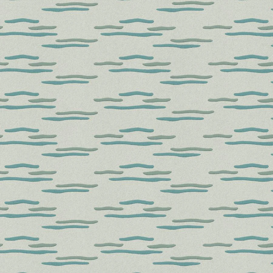 Gwp-3755-33 | Mar Paper, Seaglass Geometric - Lee Jofa Modern Wallpaper - Gwp-3755.33.0