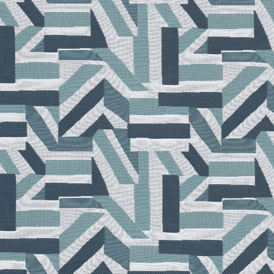 James 2 Lagoon - Stout Fabric