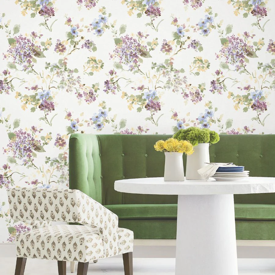 Ll3232 | Layered Luxe, Veiled Garden - Antonina Vella Wallpaper - Image 3