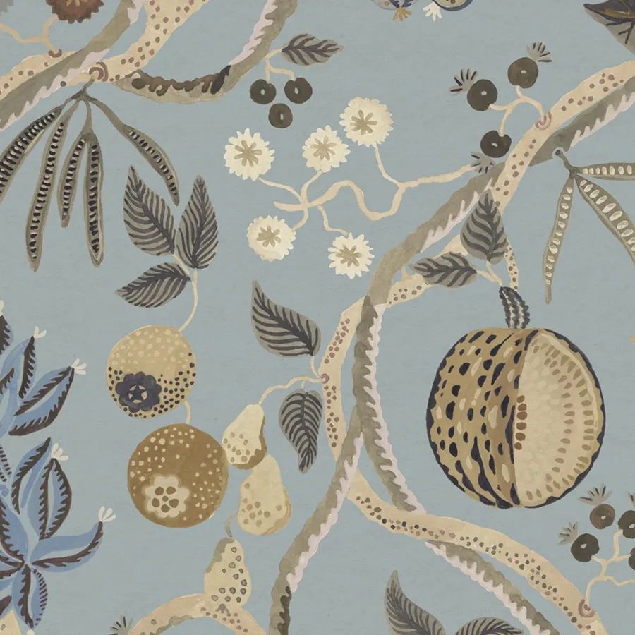 S10580 | Tree Of Life Mural, Light Blue - Sandberg Mural