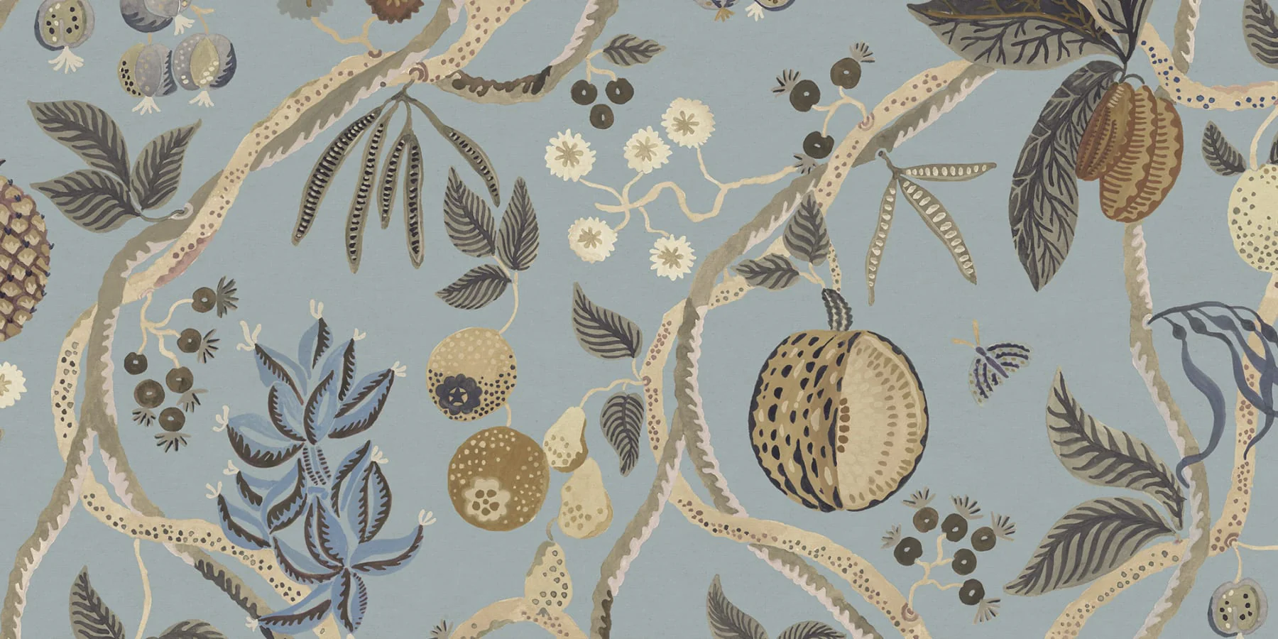 S10580 | Tree Of Life Mural, Light Blue - Sandberg Mural - Image 2