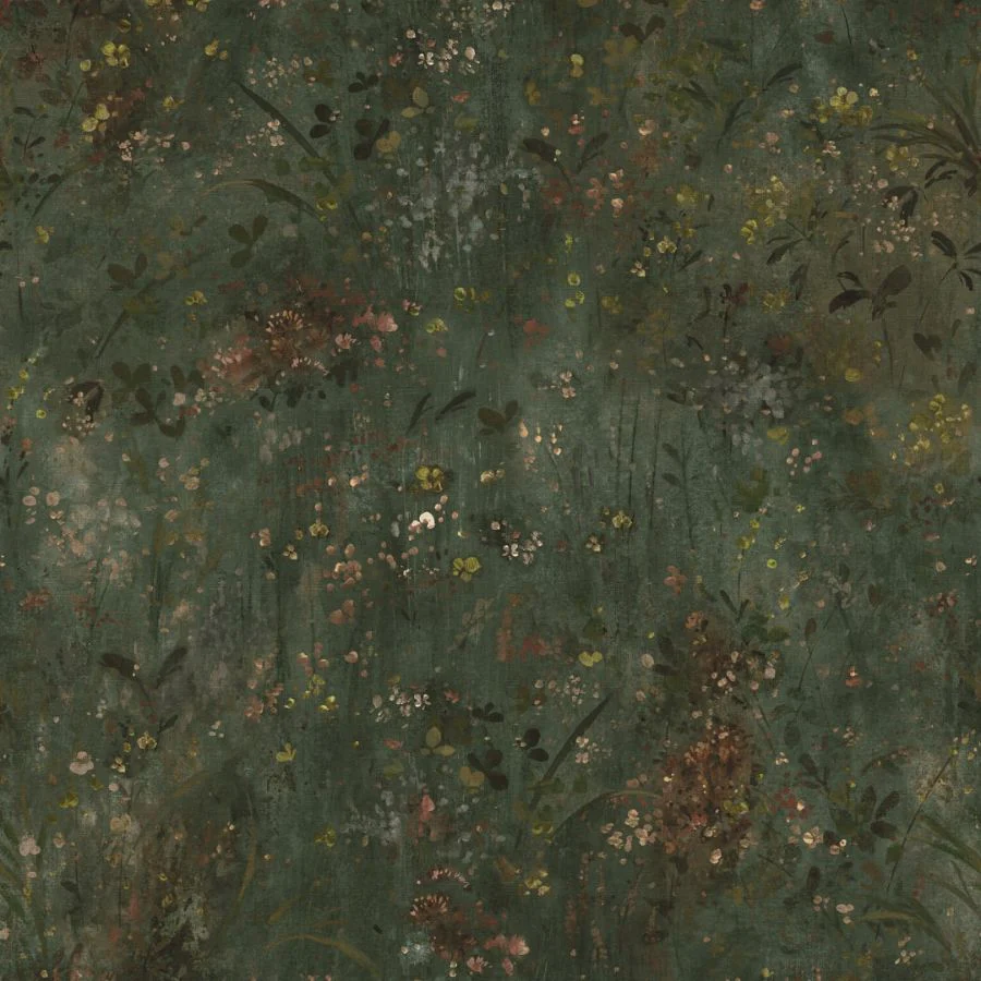 S10594 | Juni, Forest Green - Sandberg Mural