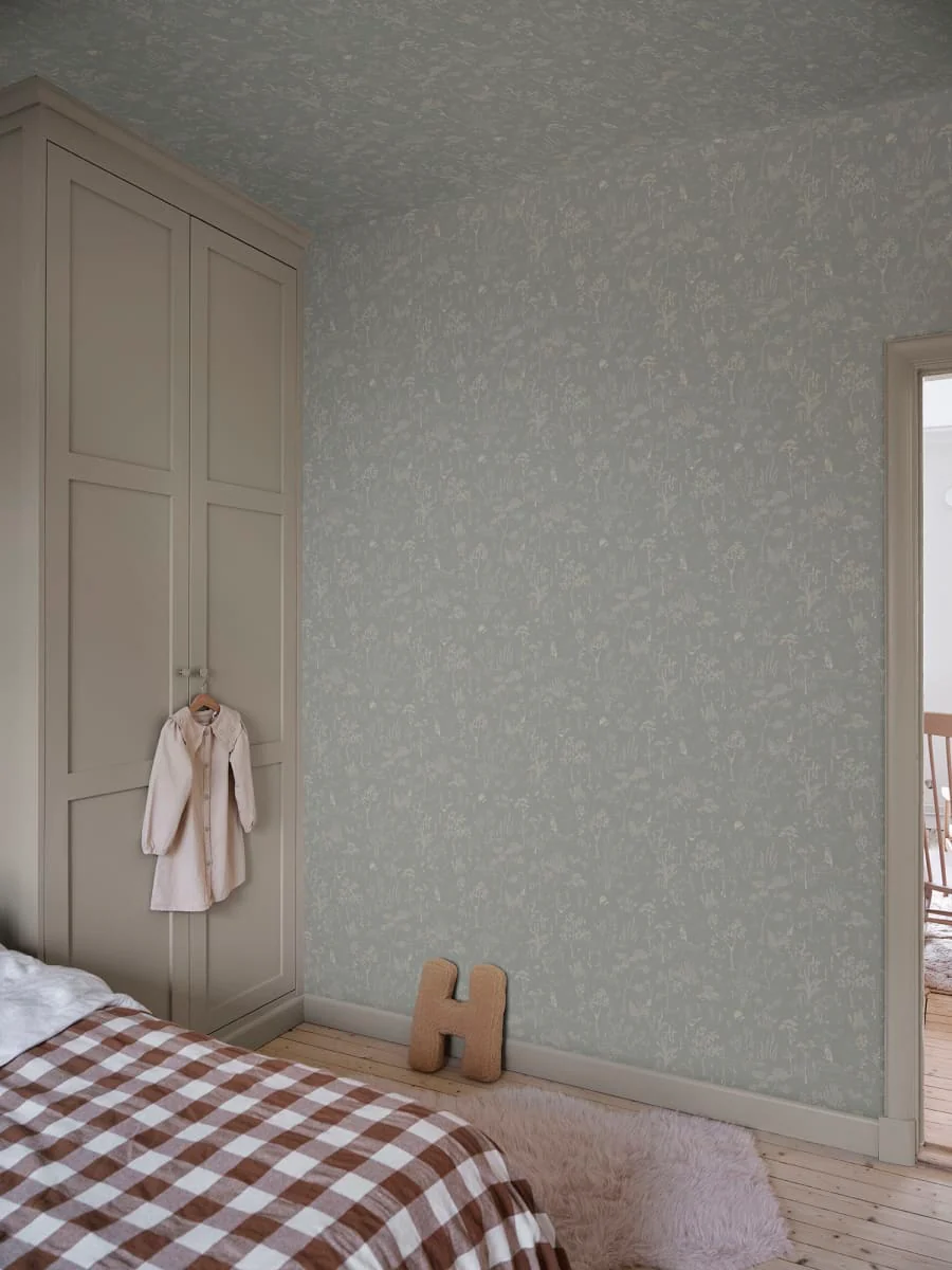 S10640 | Hollie, Misty Blue - Sandberg Wallpaper - Image 3