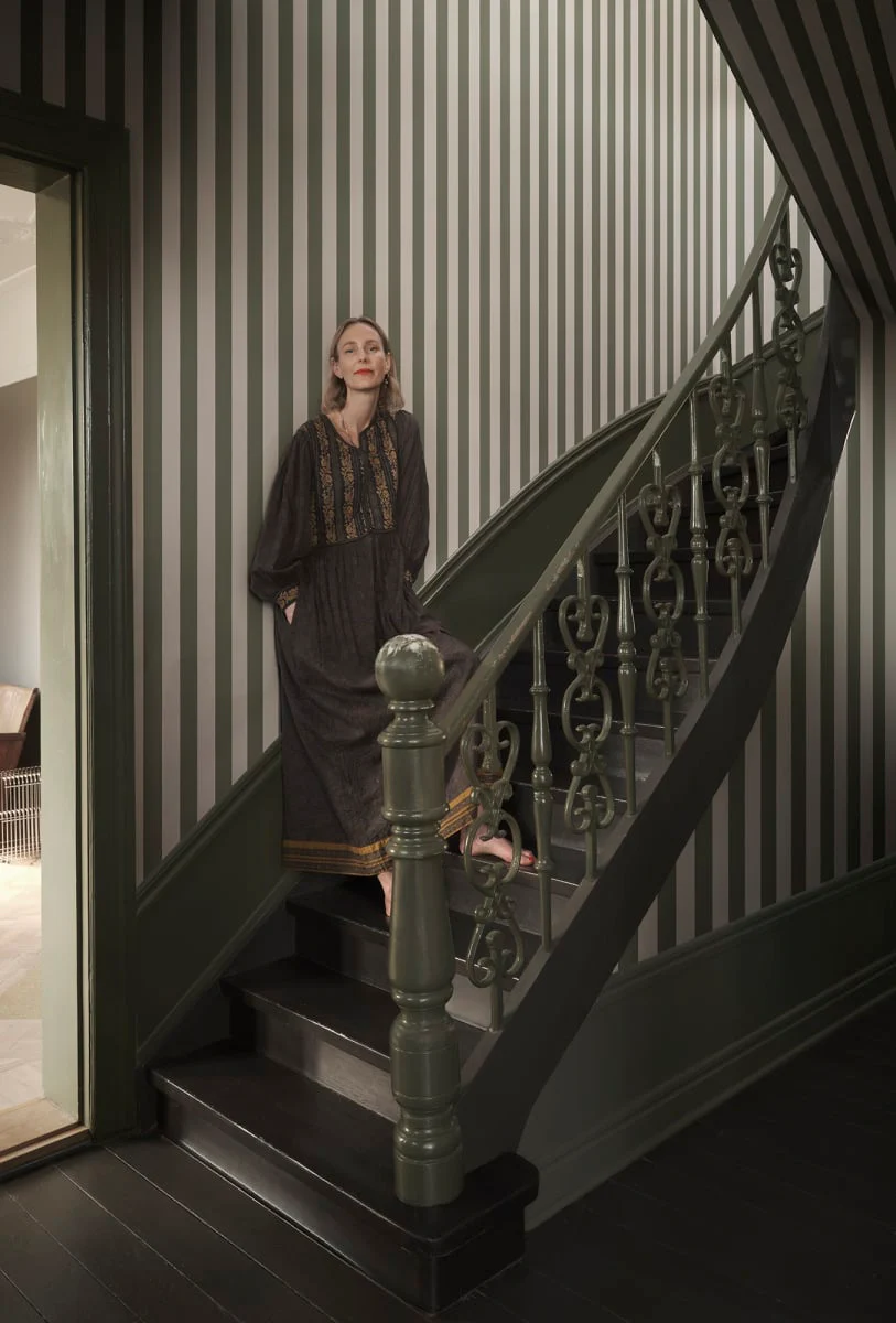 S10698 | Sam, Forest Green - Sandberg Wallpaper - Image 2