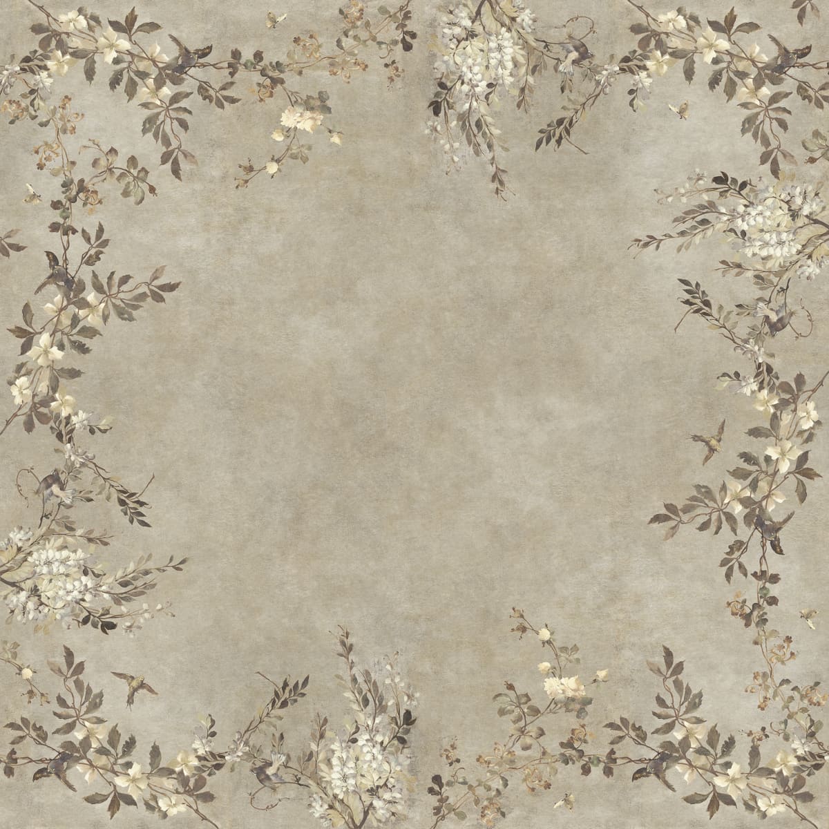 S10830 | Luca Square, Beige - Sandberg Mural