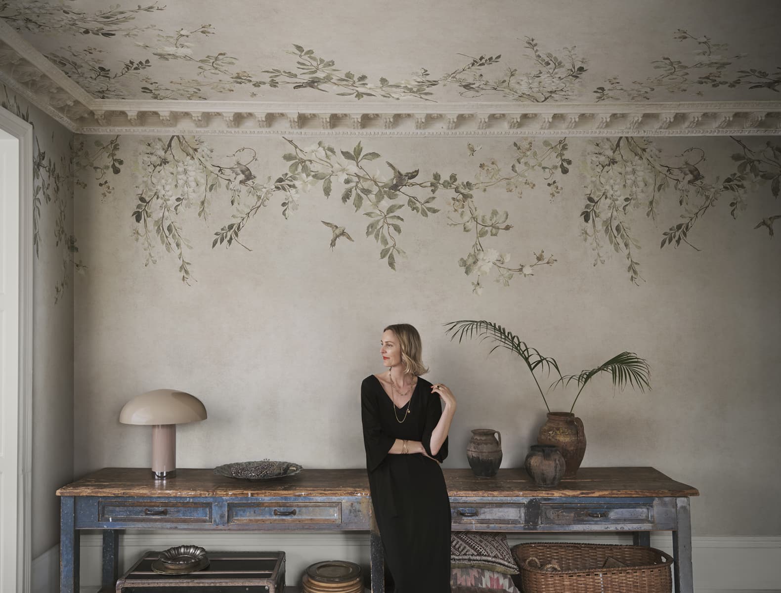 S10831 | Luca Rectangle, Sand - Sandberg Mural - Image 3