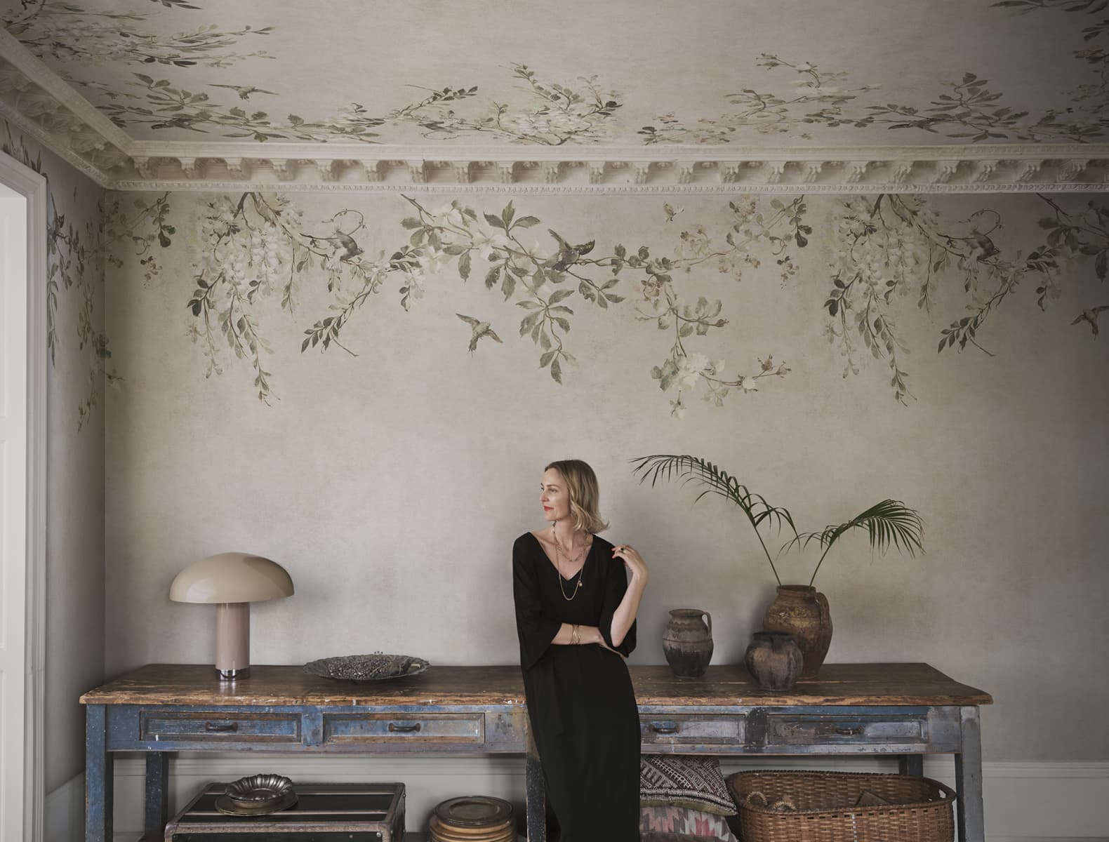 S10832 | Luca Square, Sand - Sandberg Mural - Image 2