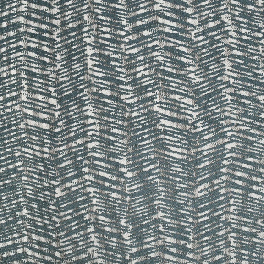 S3772 Rain | Chevron, Blue - Greenhouse Fabric