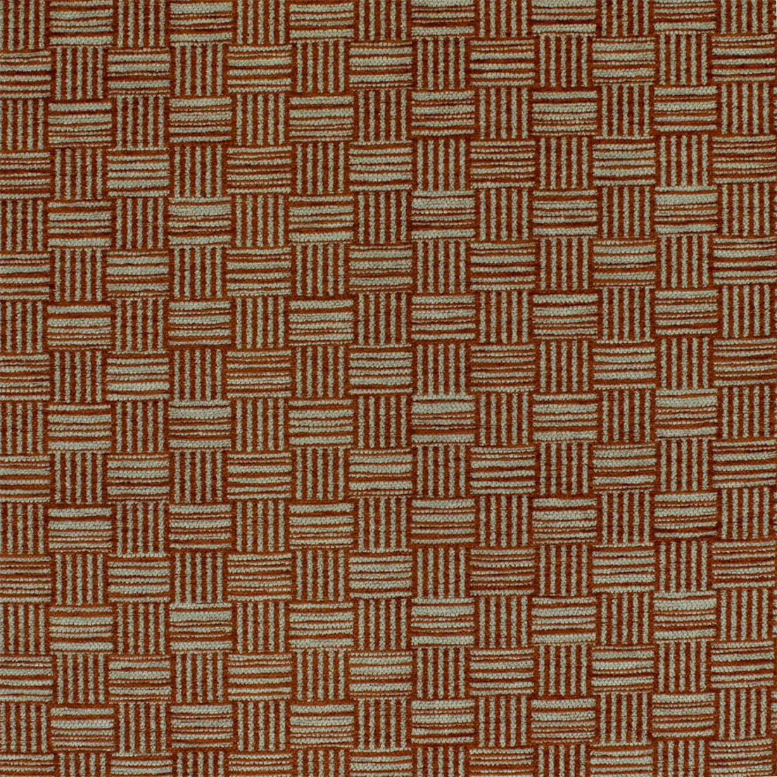 S7735 Canyon | Check/Plaid, Orange - Greenhouse Fabric