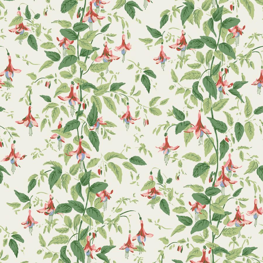 Sample - 128/6028 | Fuschia, Rose Pink Botanical - Cole & Son Wallpaper