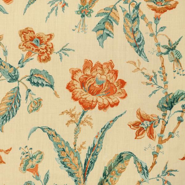 Sample - 2025127.3524.0 | Rosemont Print, Whitley Hall - Lee Jofa Fabric