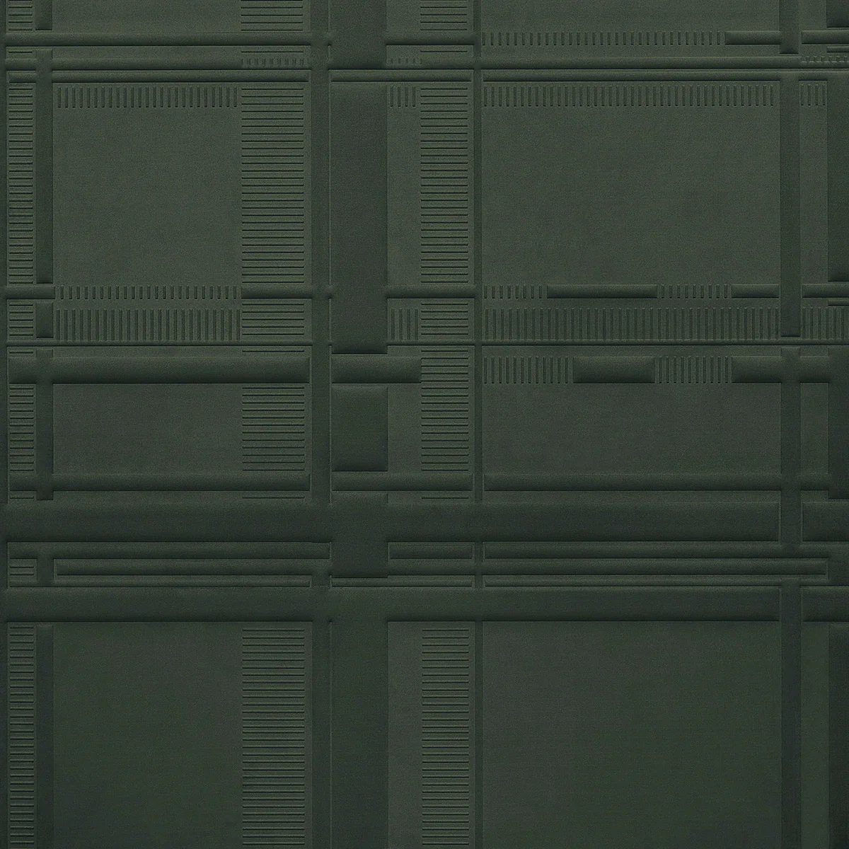 Sample - 28804 | Lofted Lines - Lush Loden - Phillip Jeffries Wallpaper