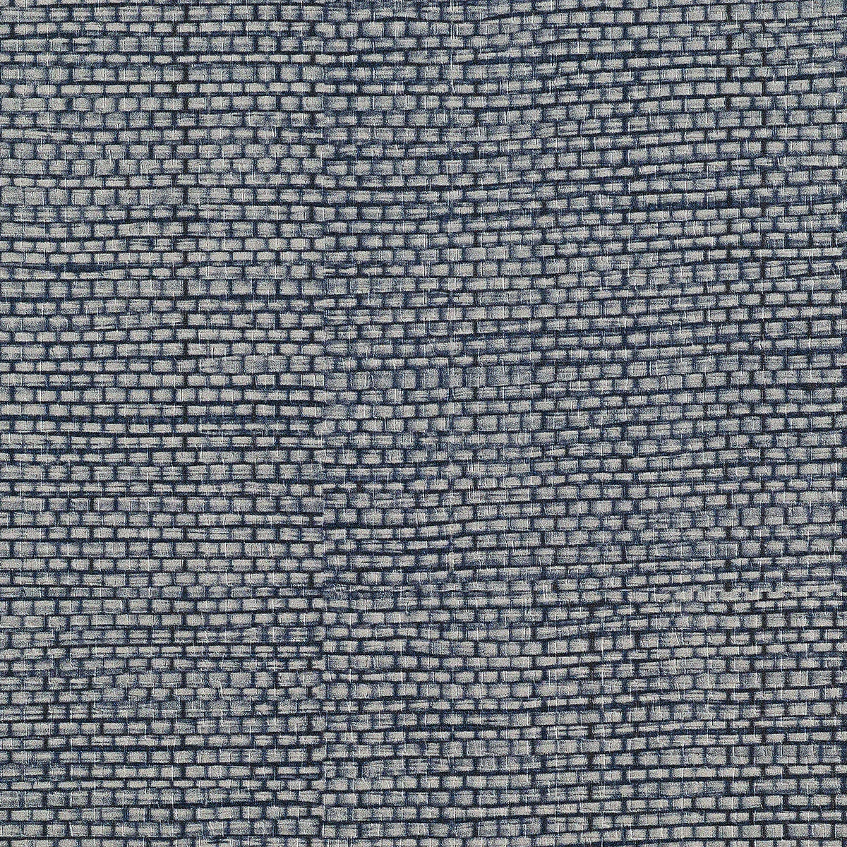 Sample - 29407 | Vinyl Tranquil Weave - Royal Blue - Phillip Jeffries Wallpaper