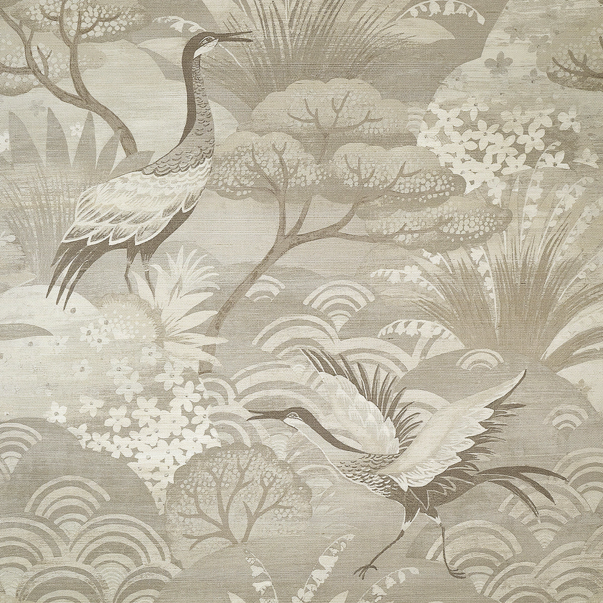 Sample - 35600 | Fable - Fantasy Fog on Manila Hemp - Phillip Jeffries Wallpaper