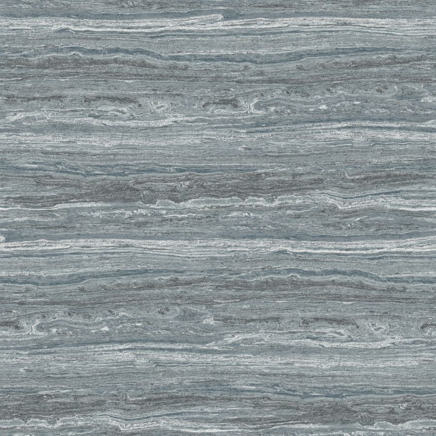 Sample - 4173-27667 A-Street Wallpaper, Lyman Blue Striated Chris Loves Julia