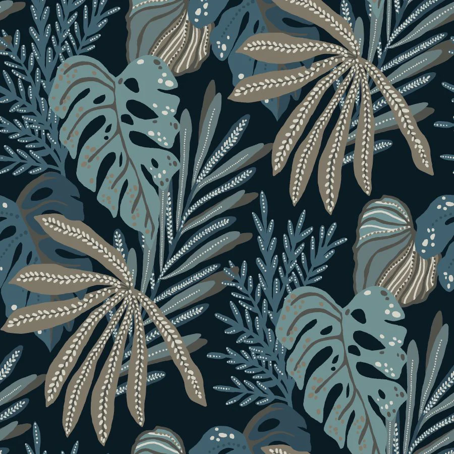 Sample - 4177-27735 A-Street Wallpaper, Alocasia Drew & Jonathan Home Fifth Edition