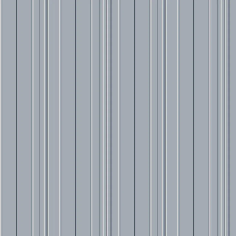 Sample - 4192-83452 Chesapeake Wallpaper, Lascelle Light Blue Modern Pinstripe Plaid & Stripe